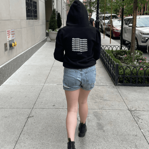 KearaAAPIHoodieBackWalking