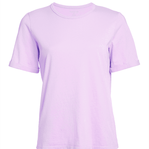 PerfectDD RolledSleeveTee Purple1