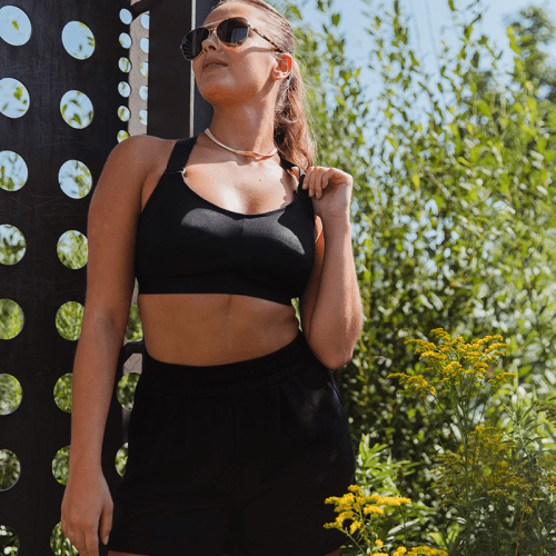 PerfectDD SportsBra BLACK Talia Shorts