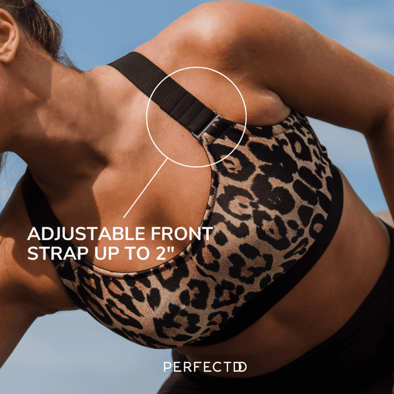 PerfectDD Sports Bra Shoulder Strap Adjustability